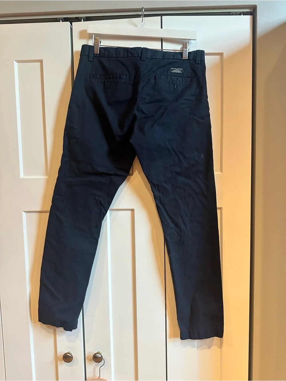 Banana Republic Men's Navy Chino Pants - Classic Straight Fit